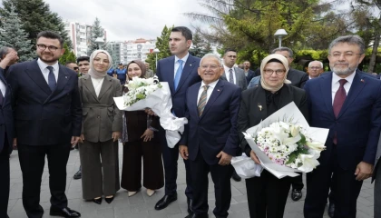 Kayseri iki bakanı birden ağırladı