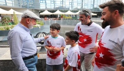 Kayseri Kocasinan’da baba ile çocuk satran çta buluştu