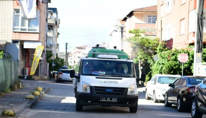 Kocaeli Çayırova’da vektörle mücadele sürüyor