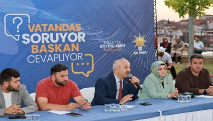 Kocaeli Gebze’de mahalle buluşmaları yoğun ilgi görüyor