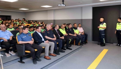 Konya Karatay Trafik Eğitim Parkı’nda eğitimler tamamlandı