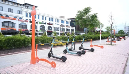 Konya’da e-skuter park noktaları yaygınlaşıyor
