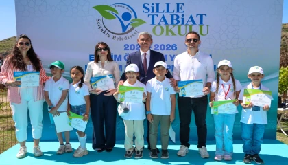 Konya’da Sille Tabiat Okulu’nda yıl sonu heyecanı