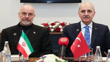 Kurtulmuş, Bakü’de Ghalibaf ile görüştü