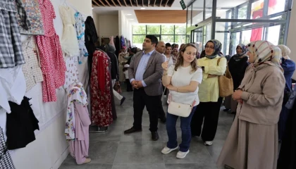 Kütahya’da bir yıllık emekler sergilendi