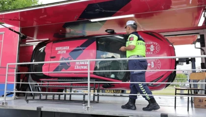 Kütahya’da trafik simülasyonu etkinliğine yoğun ilgi