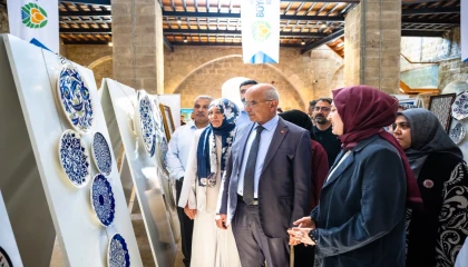 Malatya’da ’iki sanat tek miras’ sergisi