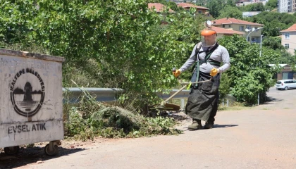 Maltepe’de çevre düzenleme çalışmaları sürüyor