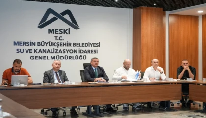 Mersin’de içme suyu ve kanalizasyon yatırımları devam ediyor