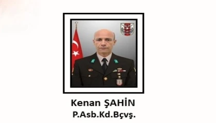 MSB: Rahatsızlanan Piyade Astsubay Kıdemli Başçavuş şehit oldu