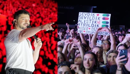 Murat Boz Samsun’u coşturdu