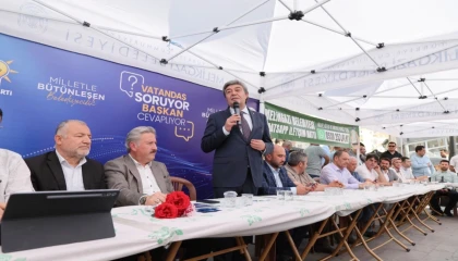 Mustafa Palancıoğlu Gesililerle buluştu