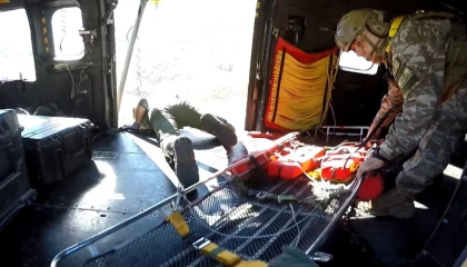 Niğde Aladağlar’da yaralanan vatandaş helikopterle kurtarıldı