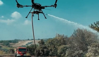 Orman yangınlarına teknolojik destek... Yeni nesil drone ilk kez sahada kullanıldı