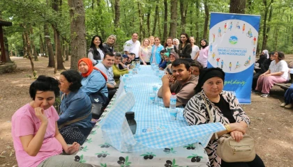 Sakarya’da engelsiz hobi kursiyerleri doğayla buluştu