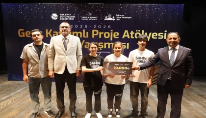 Sakarya’da genç katılımlı proje fikirleri ödüllendirildi