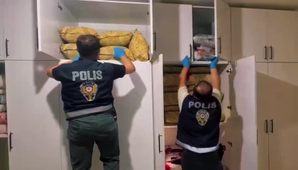 Şanlıurfa merkezli 11 ilde dev narkotik operasyonu! 35 suç örgütü çökertildi