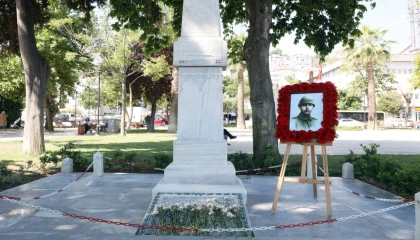 Şehit Şükrü Çavuş şehadetinin 106. yılında Mudanya’da anıldı