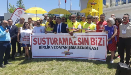 Sendikal haklara yönelik baskı kabul edilemez