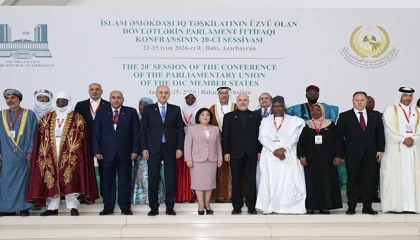 TBMM Başkanı Kurtulmuş, Bakü’de İSİPAB Zirvesi’nde