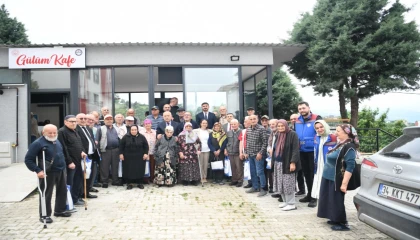 Trabzon’da huzurevi sakinlerine anlamlı ziyaret