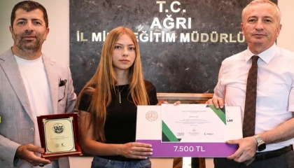 Ağrı’da ’sağlıklı nesil’ ödüllendirildi