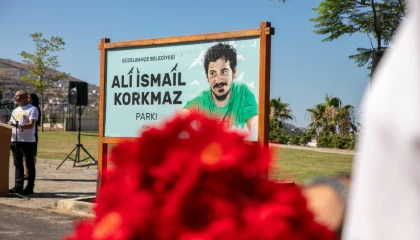 Ali İsmail Korkmaz, Güzelbahçe’de unutulmadı