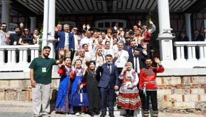 Altın Karagöz ekiplerinden Başkan Vekili Biba’ya ziyaret