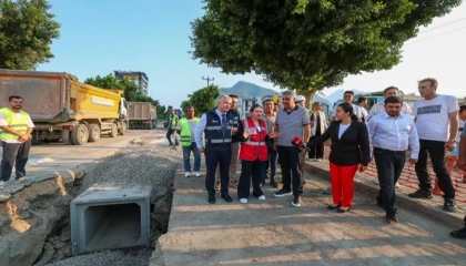 Antalya Konyaaltı’ndaki altyapı yatırımlarına sıkı denetim