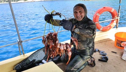 Antalya’da Aslan Balığı avlama ve tadım etkinliği düzenlendi