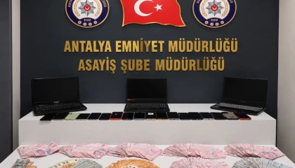 Antalya’da ’son durak’ operasyonu! 14 tutuklama