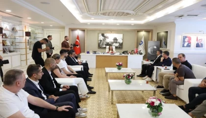 Antalyaspor’dan Başkan Vekili Özdemir’e ziyaret