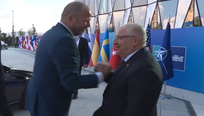 Ay Yıldız Müşterek Karargâhı NATO Savunma Bakanlarını ağırladı