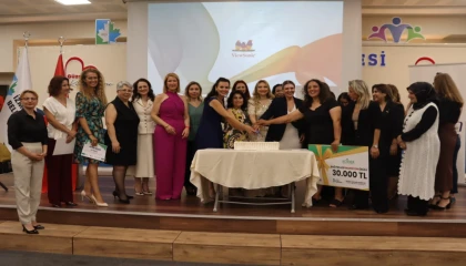 Bağ Projesi’nde kadın girişimciler ödüllerine kavuştu
