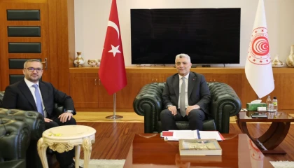 Bakan Bolat, TCMB Başkanı Karahan ile görüştü