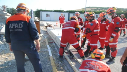 Balıkesir İtfaiyesi AFAD akreditasyonunu tamamladı