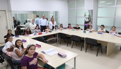 Başkan Altay: Çocuklarımız, cıvıl cıvıl bir yaz geçiriyor