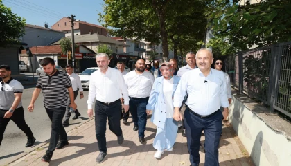 Başkan Büyükgöz Arapçeşme esnafıyla bir araya geldi