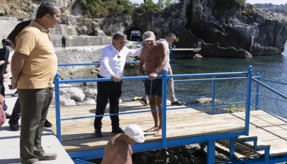 Başkan Tahsin Erdem Liman Arkası çalışmalarını inceledi