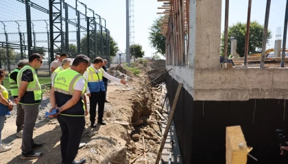 Başkan Vekili Biba, Şahin Başol’da çalışmaları inceledi