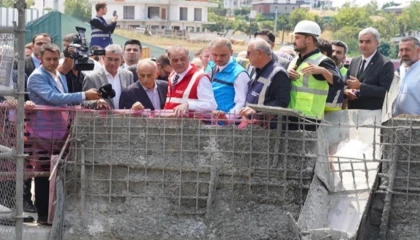 Beylikdüzü’nde Gürpınar Yağmur Suyu Tüneli için temel