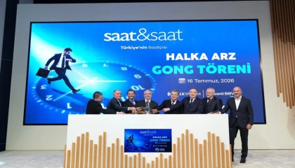 Borsa İstanbul’da gong ’Saat&Saat’ için çaldı