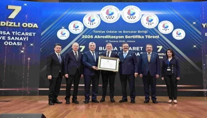 BTSO’nun hizmet kalitesine 7 yıldızlı tescil
