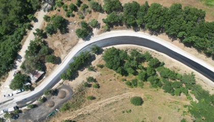 Bursa Büyükşehir, Osmangazi Dağakça Yolu’nu yeniledi