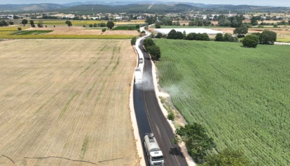 Bursa Büyükşehir’den Nilüfer’de yol yenileme çalışması