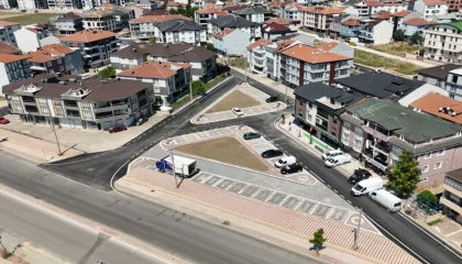 Bursa İnegöl’de 11 sokakta asfalt ve tretuvar çalışması tamamlandı