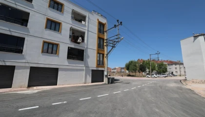 Bursa İnegöl’de asfalt ve otopark çalışmalarına yerinde inceleme
