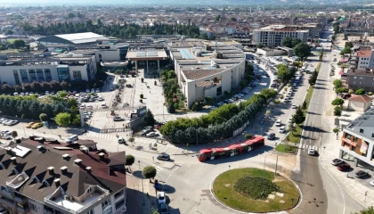 Bursa İnegöl’de metrobüs için ilk test sürüşü yapıldı