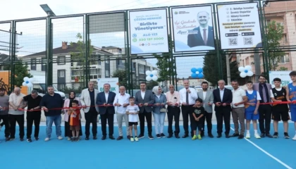 Bursa İnegöl’de Süleymaniye’ye yeni semt sahası