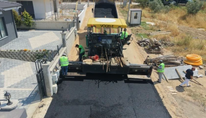 Bursa Nilüfer’de asfalt çalışmaları hız kazandı